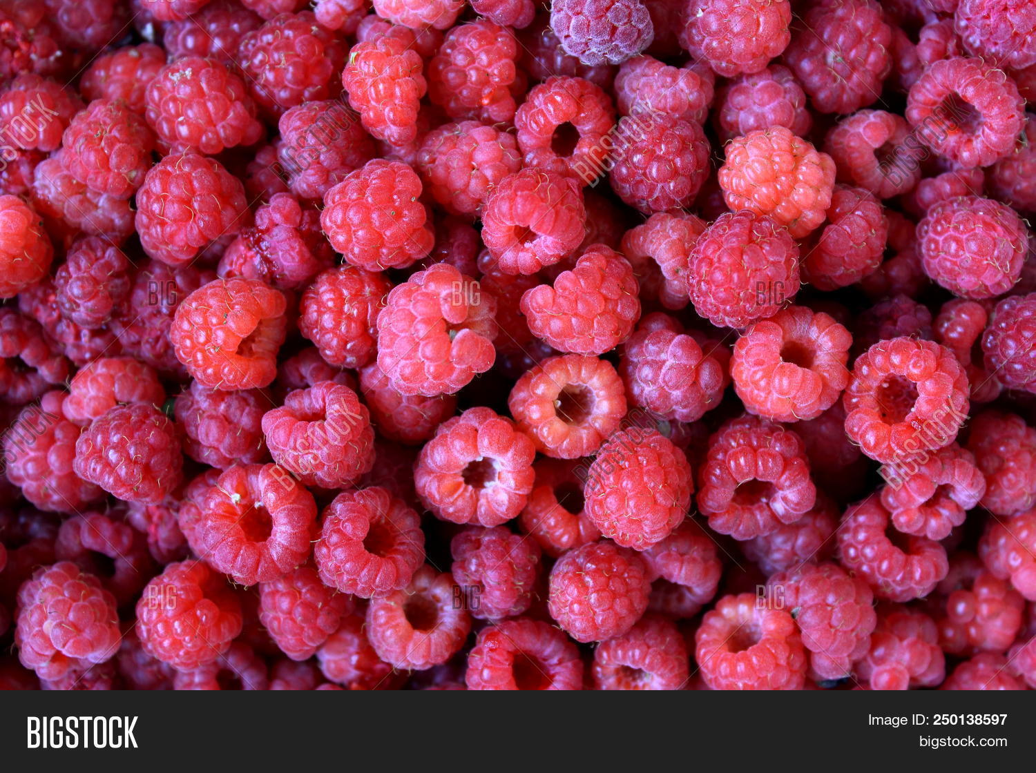 Raspberry Background Image Photo Trial Bigstock