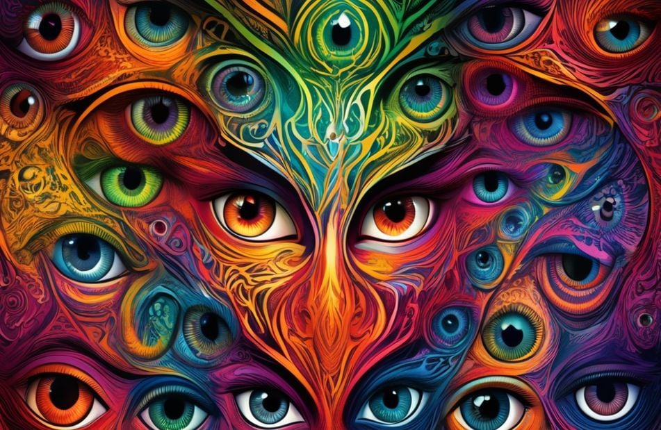 Evil Eyes Wallpaper