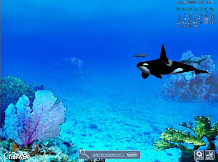 Crawler 3d Marine Aquarium Screensaver S Multimedia Gallery