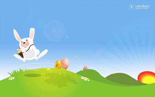 Wallpaper Easter Bunny Widescreen Photo Sharing