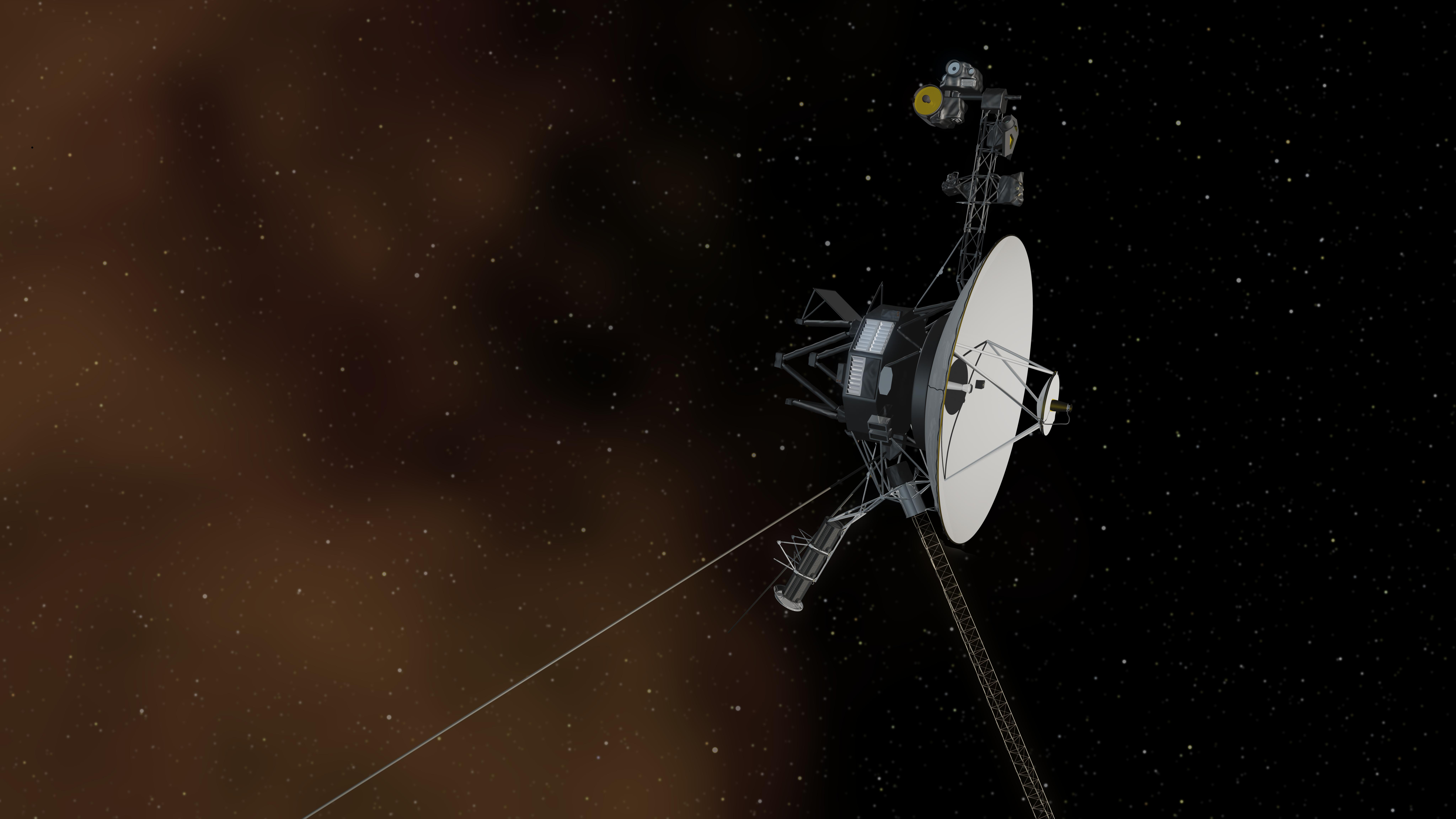 Space Image Voyager Entering Interstellar Artist Concept