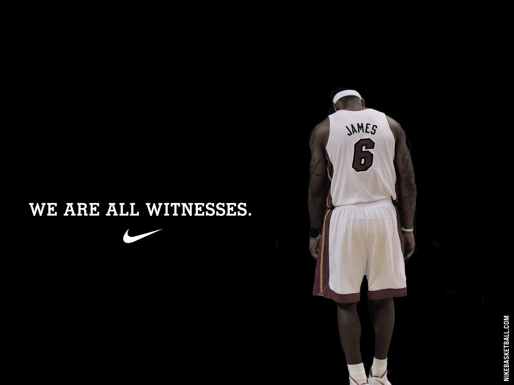  Back Gallery For Lebron James Wallpaper We Are All Witnesses Heat 1018x762