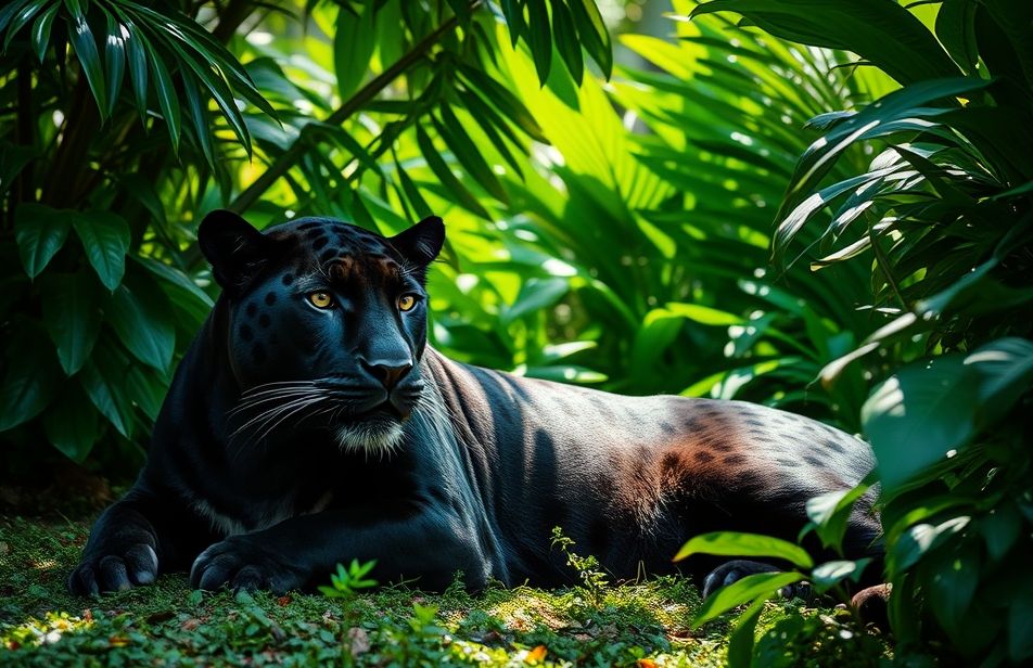 Black Jaguar Wallpaper