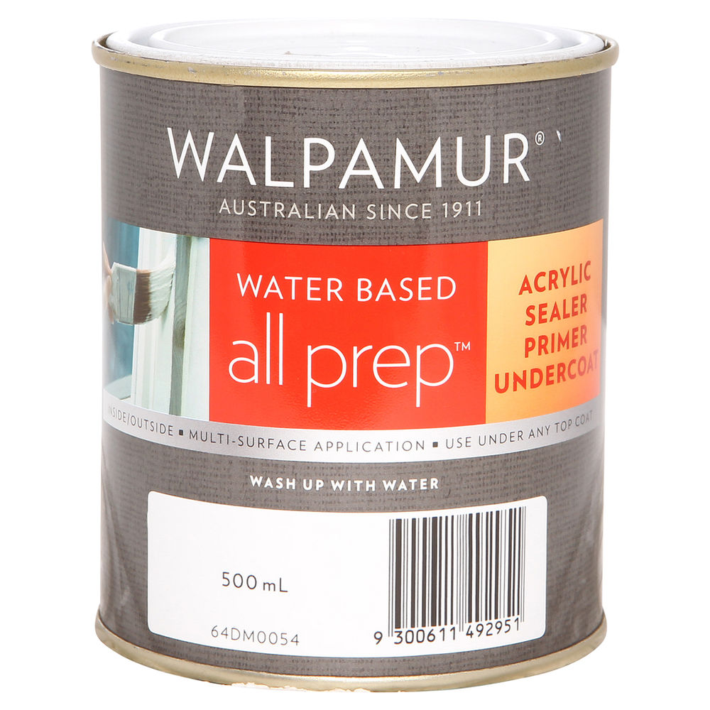 Paint Primer Walpamur Water Based All Prep Acrylic Sealer 500ml