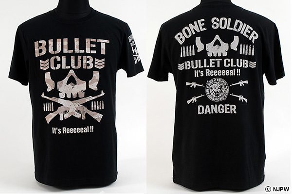 New T shirt BULLET CLUB Its Real New Japan Pro Wrestling