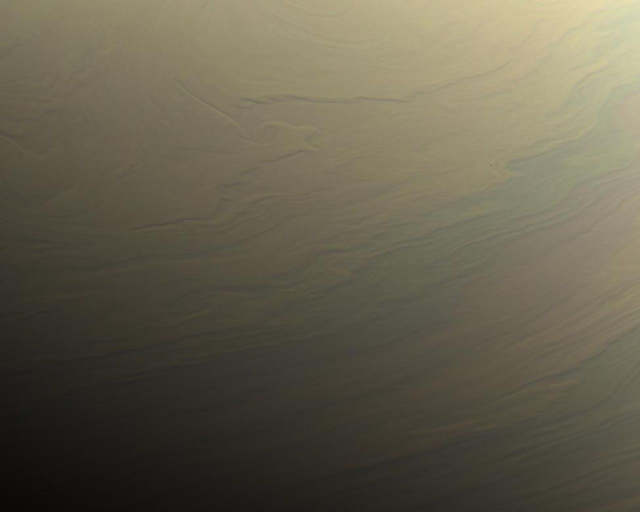 Space Image Dreamy Swirls On Saturn