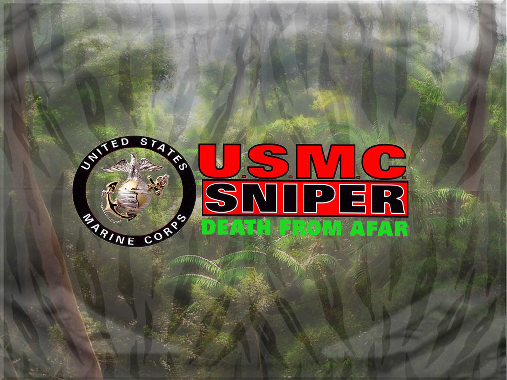 Wallpaper Usmc Sniper HD Background Desktop