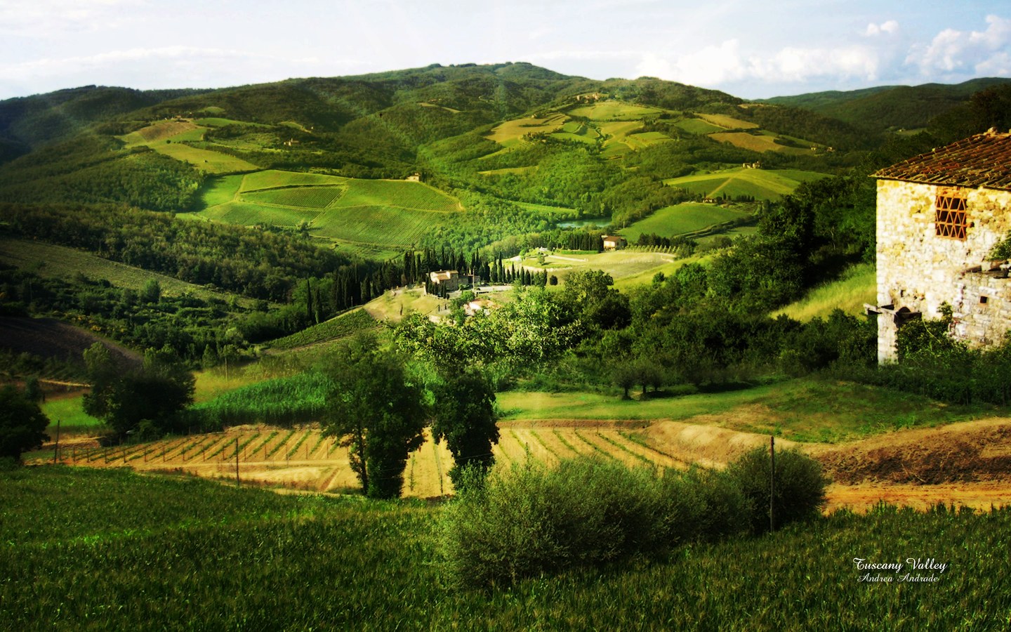 Tuscan Countryside Wallpaper Desktop On
