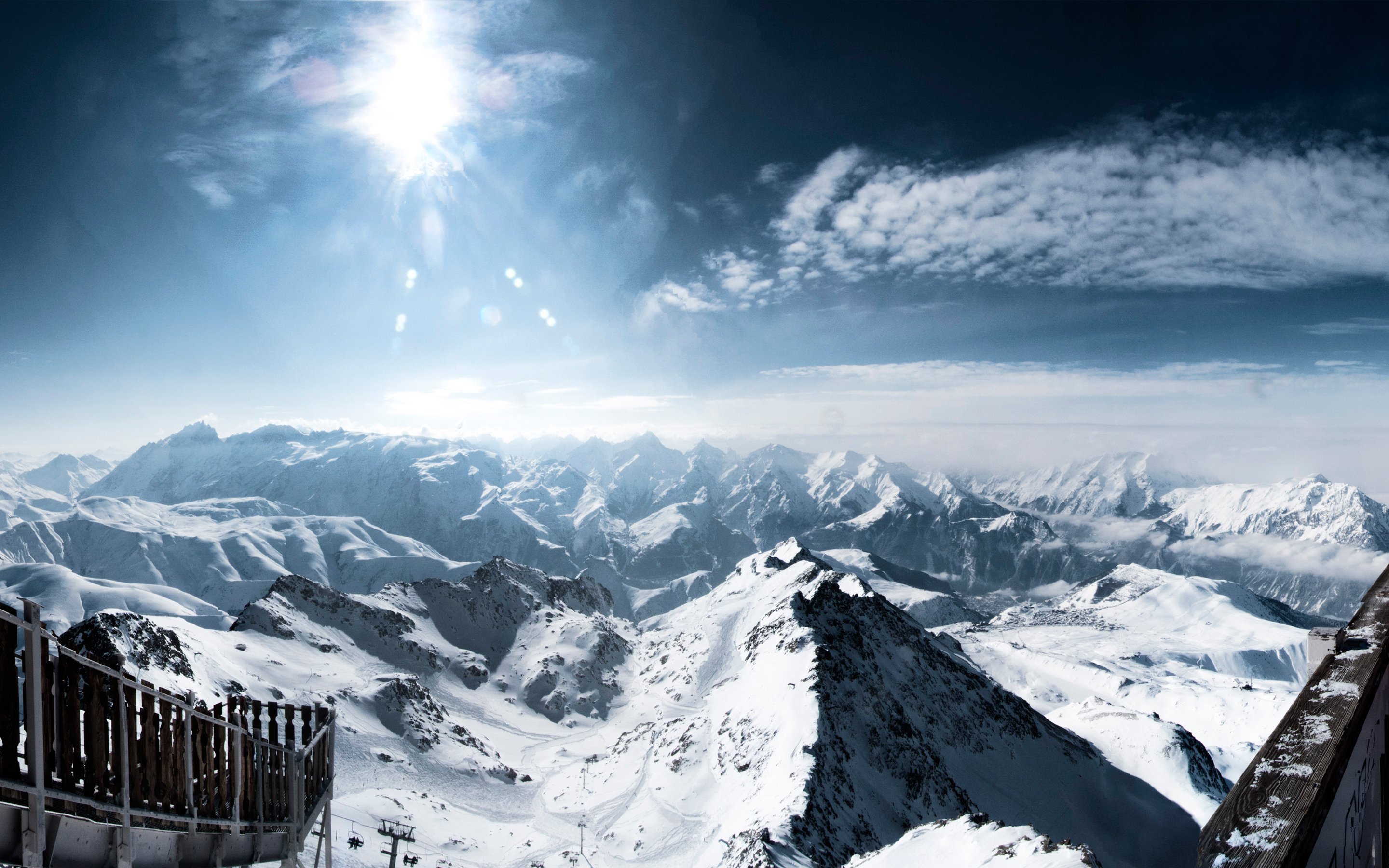Alps Snow Wallpaper HD Nature 4k Image