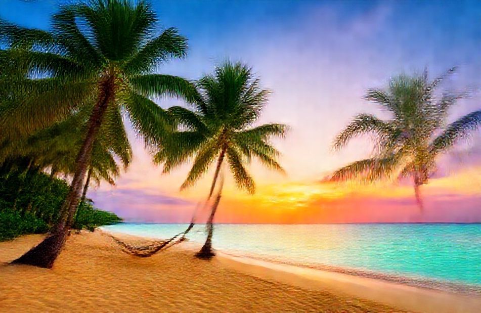 Tropical Island Wallpaper