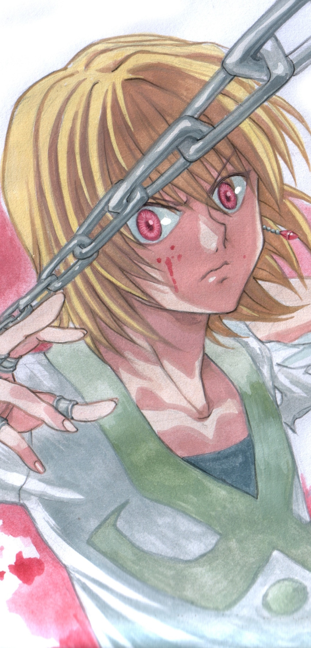 Anime Hunter X Kurapika Phone HD Wallpaper