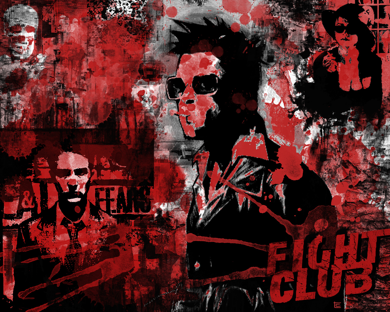 Fight Club Puter Wallpaper Desktop Background