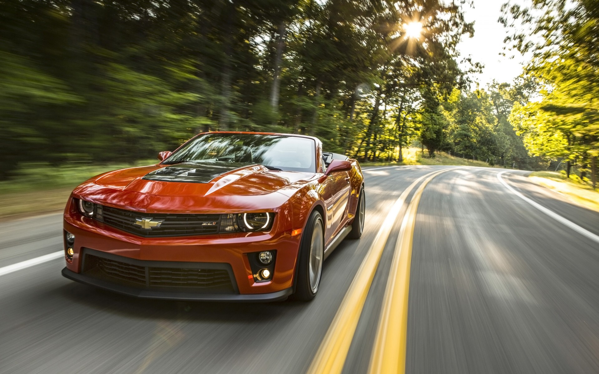 Chevrolet Camaro ZL1 Convertible Wallpaper HD Car