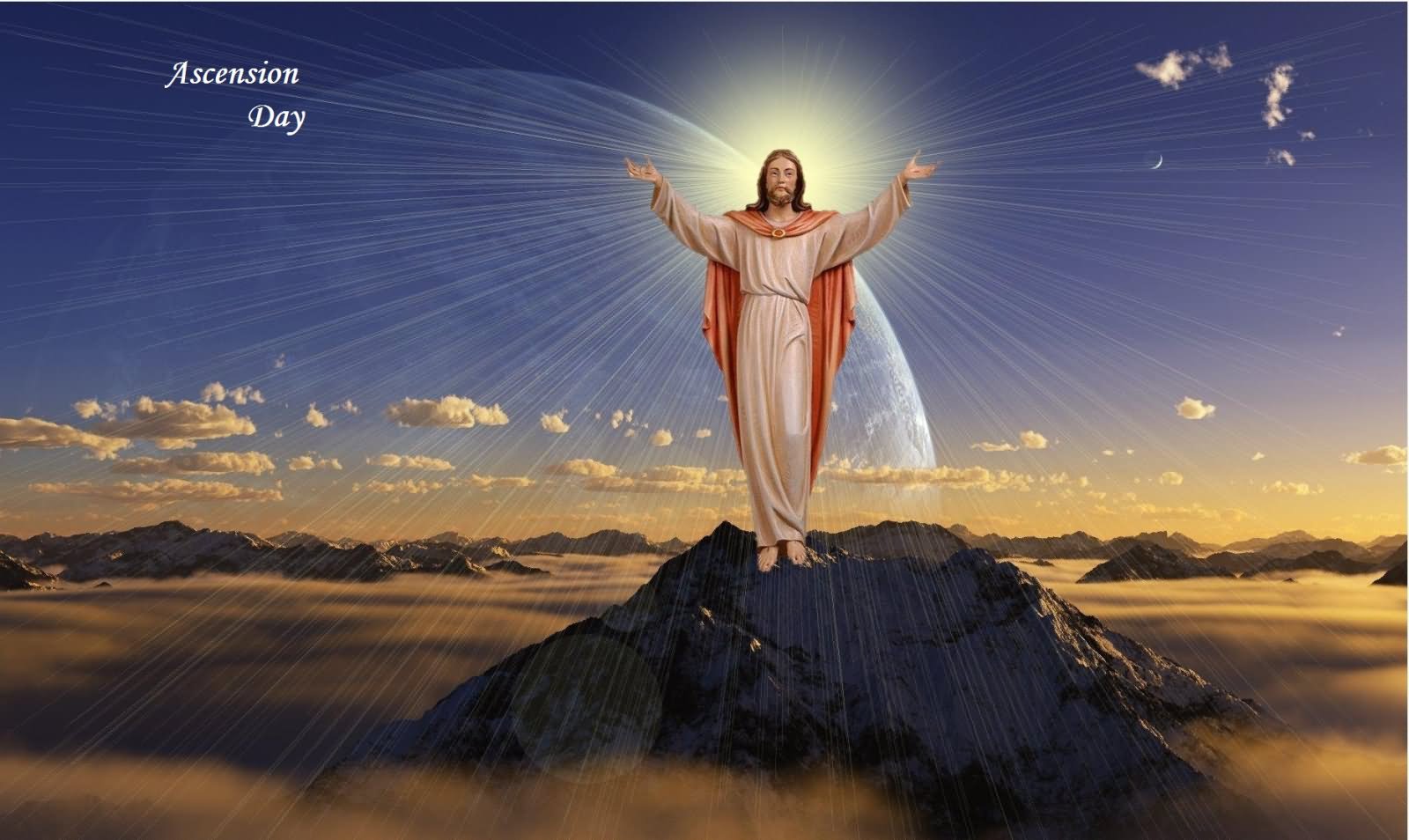 Adorable Ascension Day Greeting Image And Photos