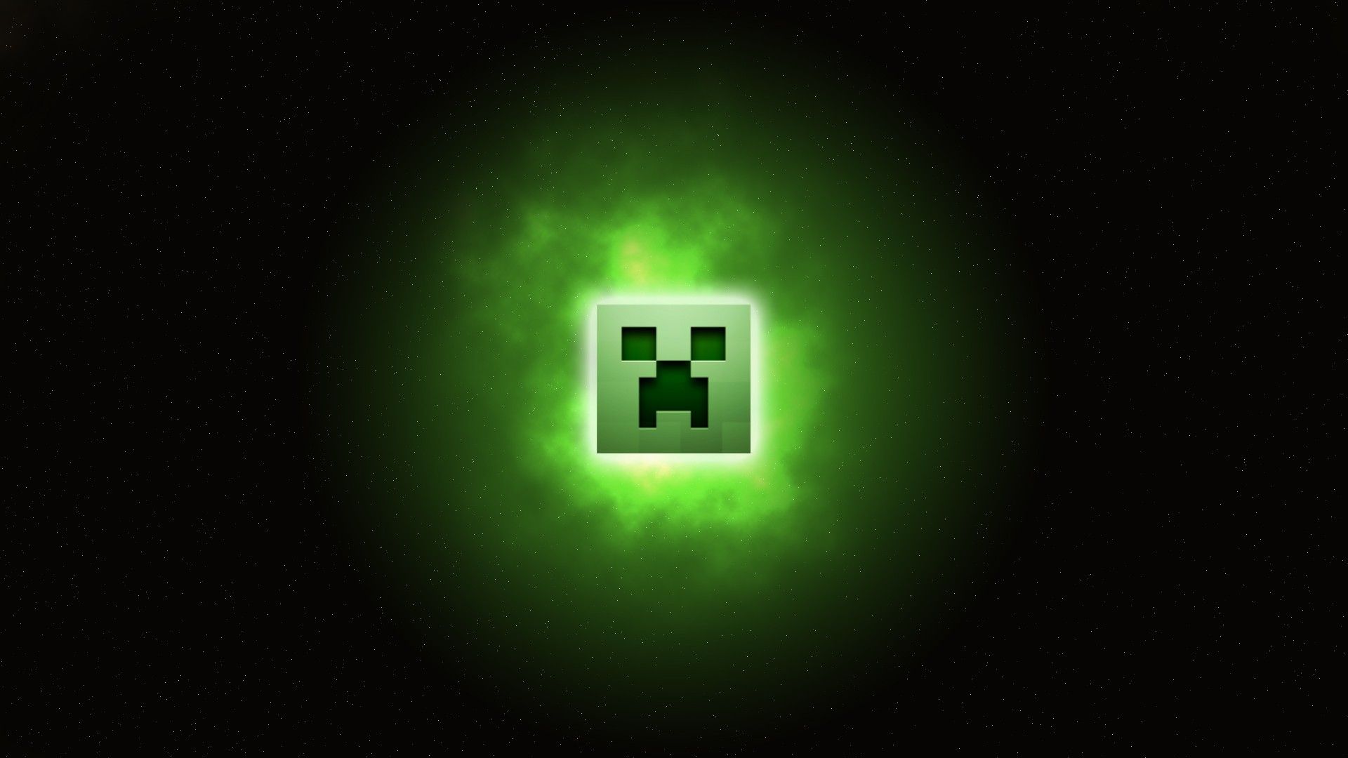 Minecraft Creeper Desktop Background Wallpaper