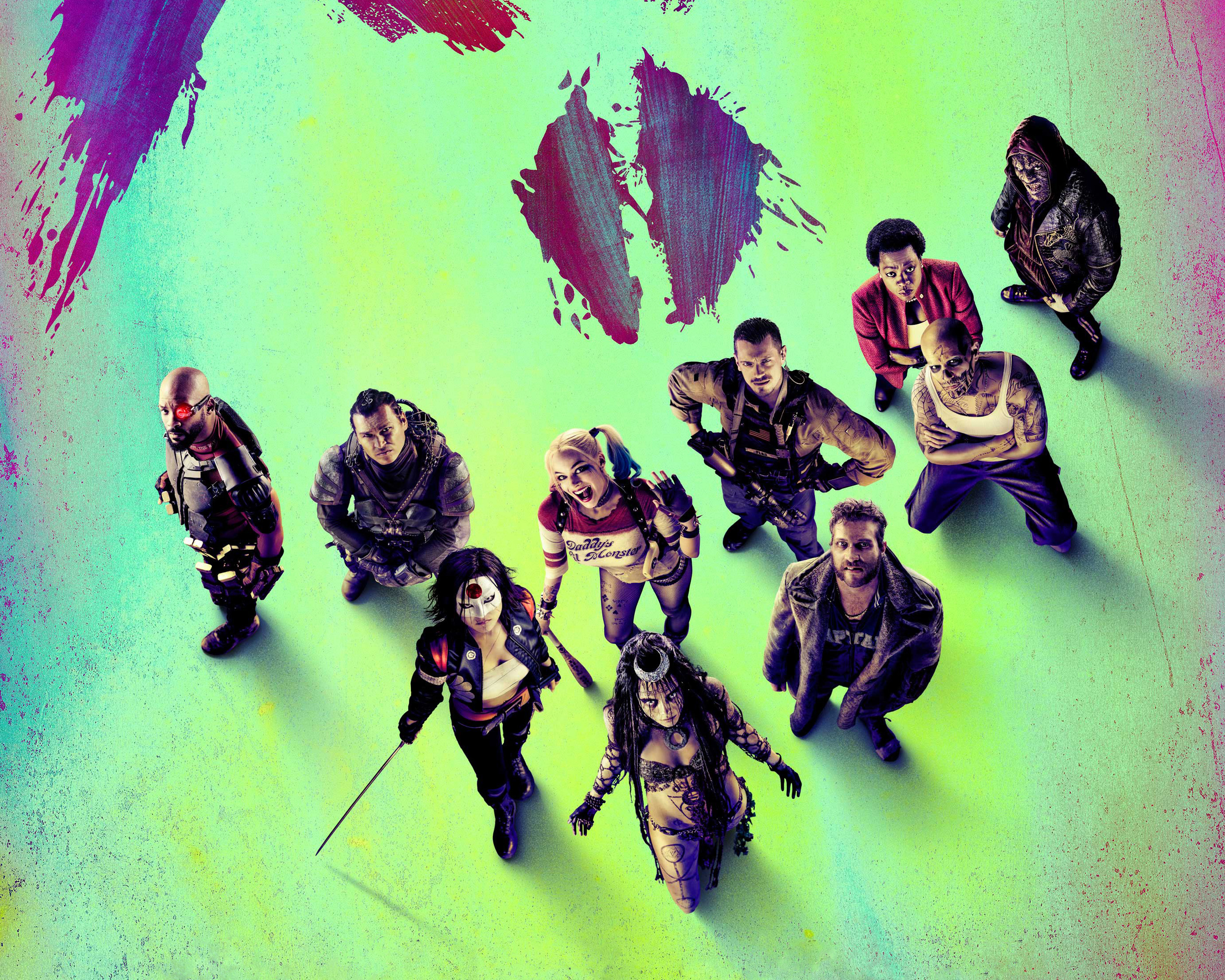 Suicide Squad Movie 4k Widescreen Desktop Wallpaper