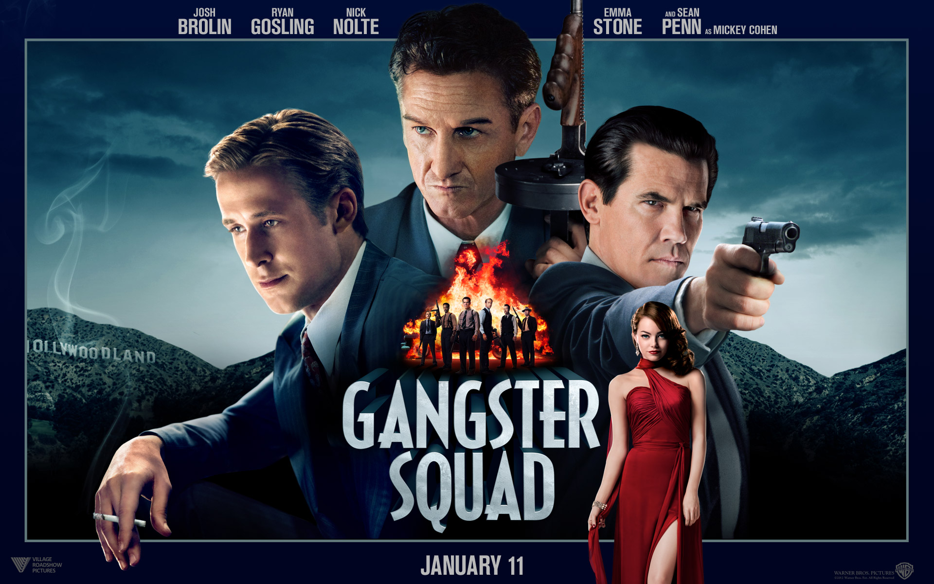 Gangster Squad Wallpaper HD
