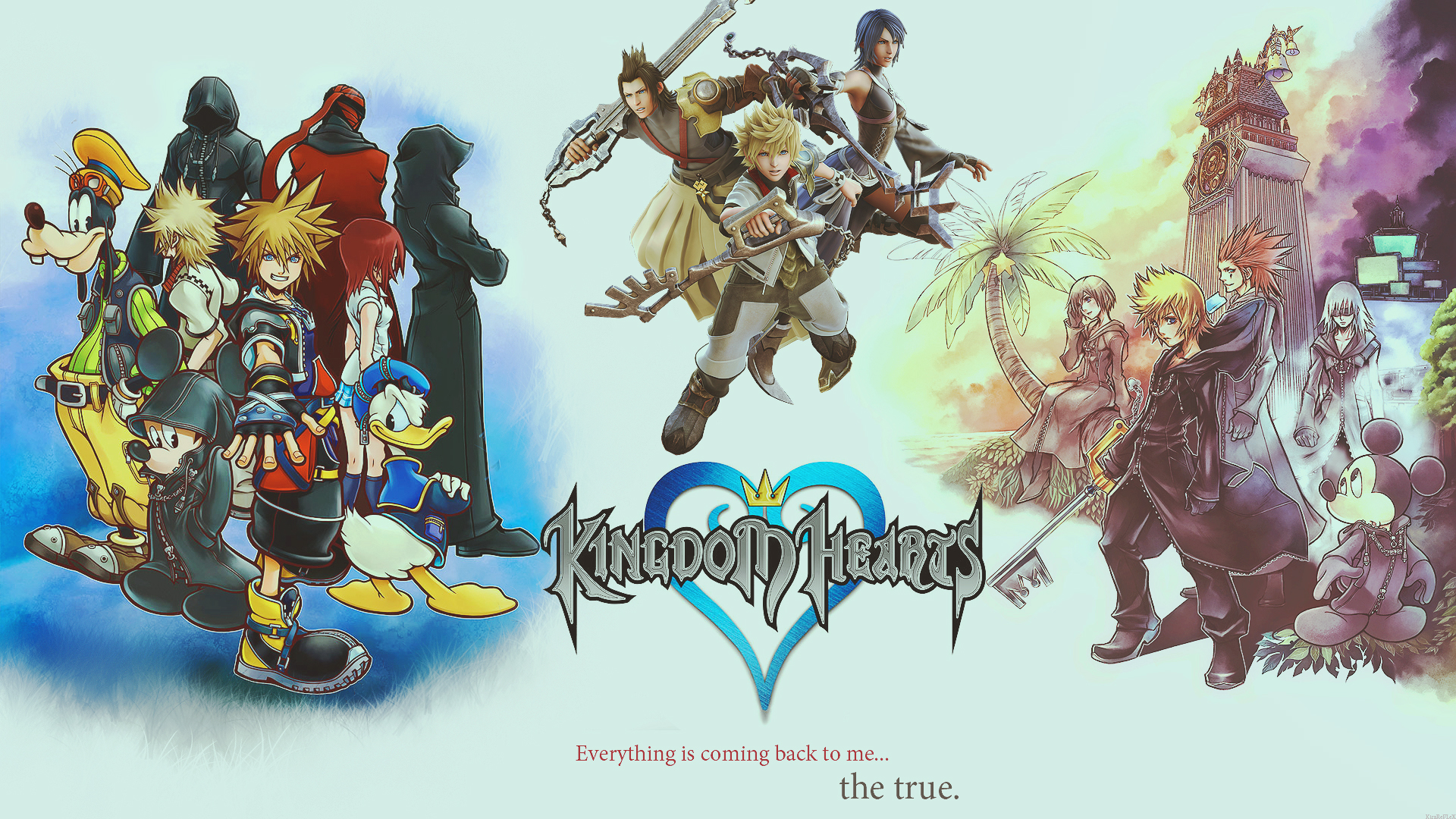 Kingdom Hearts HD Wallpaper by KiraReFLeX