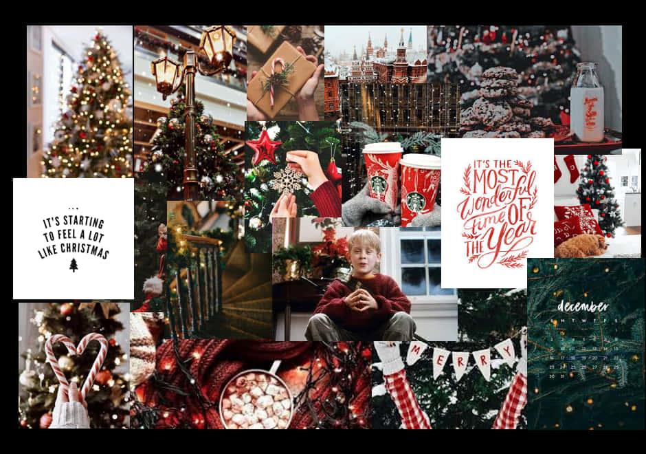 Get Creative This Christmas With A Vintage Photo Collage