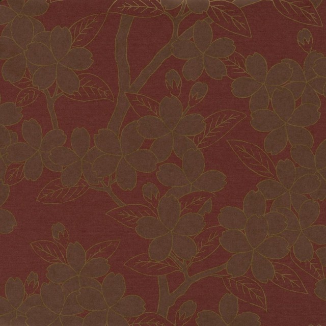 Little Greene Camellia Lacquer Wallpaper Traditional