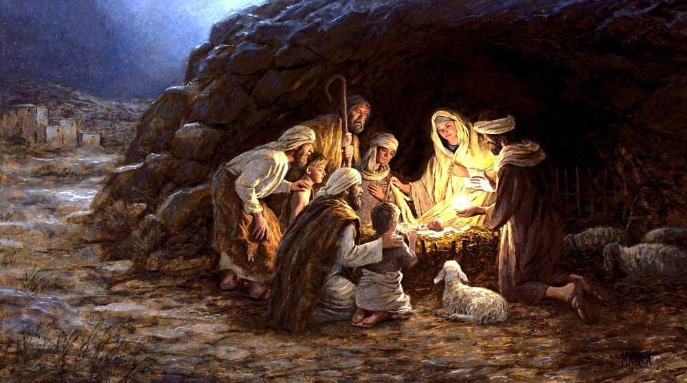 Nativity Baby Jesus Christmas Photo
