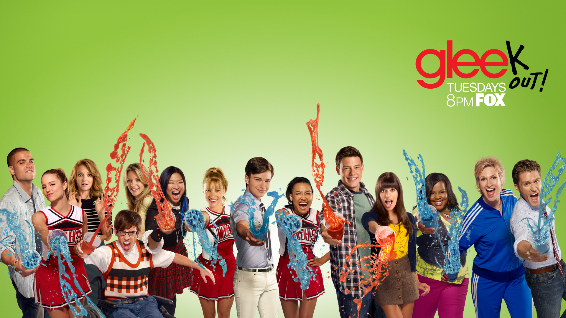Glee Tv Cast Wallpaper HD