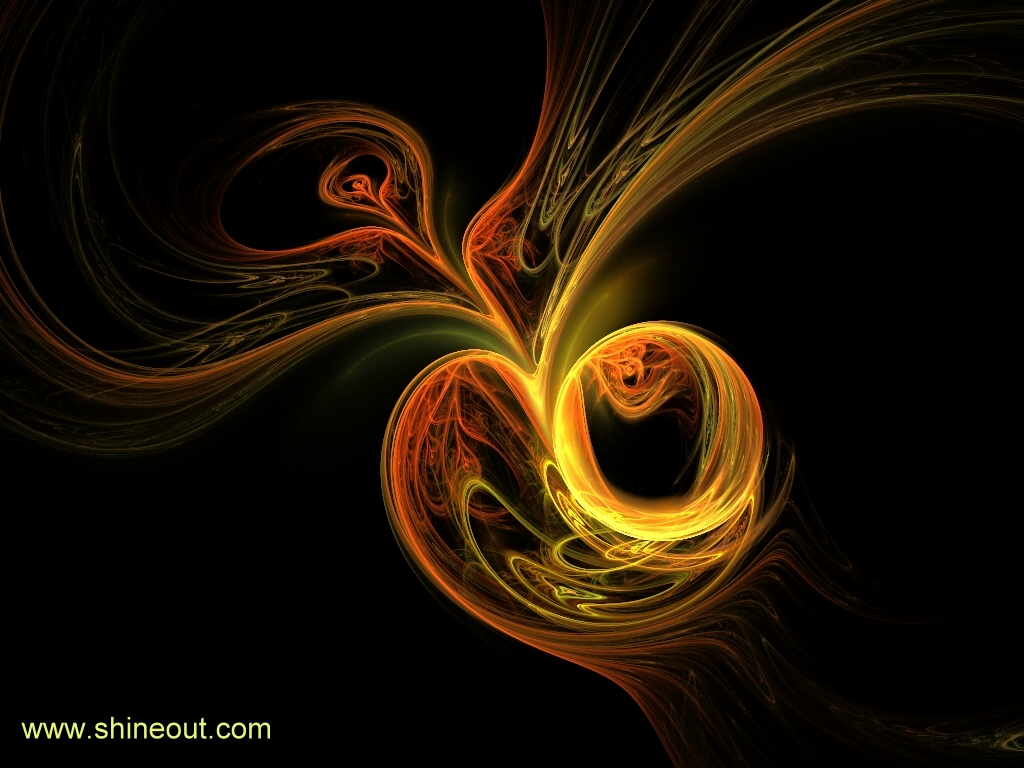Golden Apple Wallpaper By Shineout Fractals