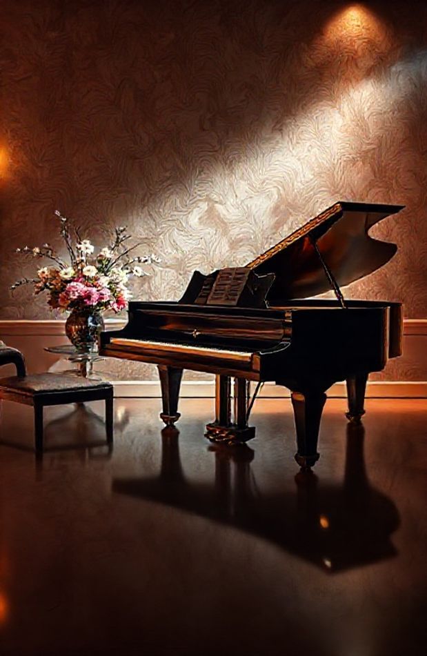 Grand Piano Wallpaper