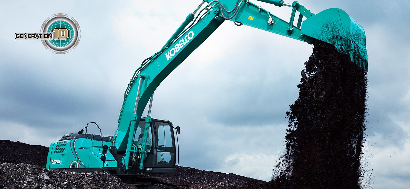 Low Fuel Consumption Innovation Kobelco Construction Machinery