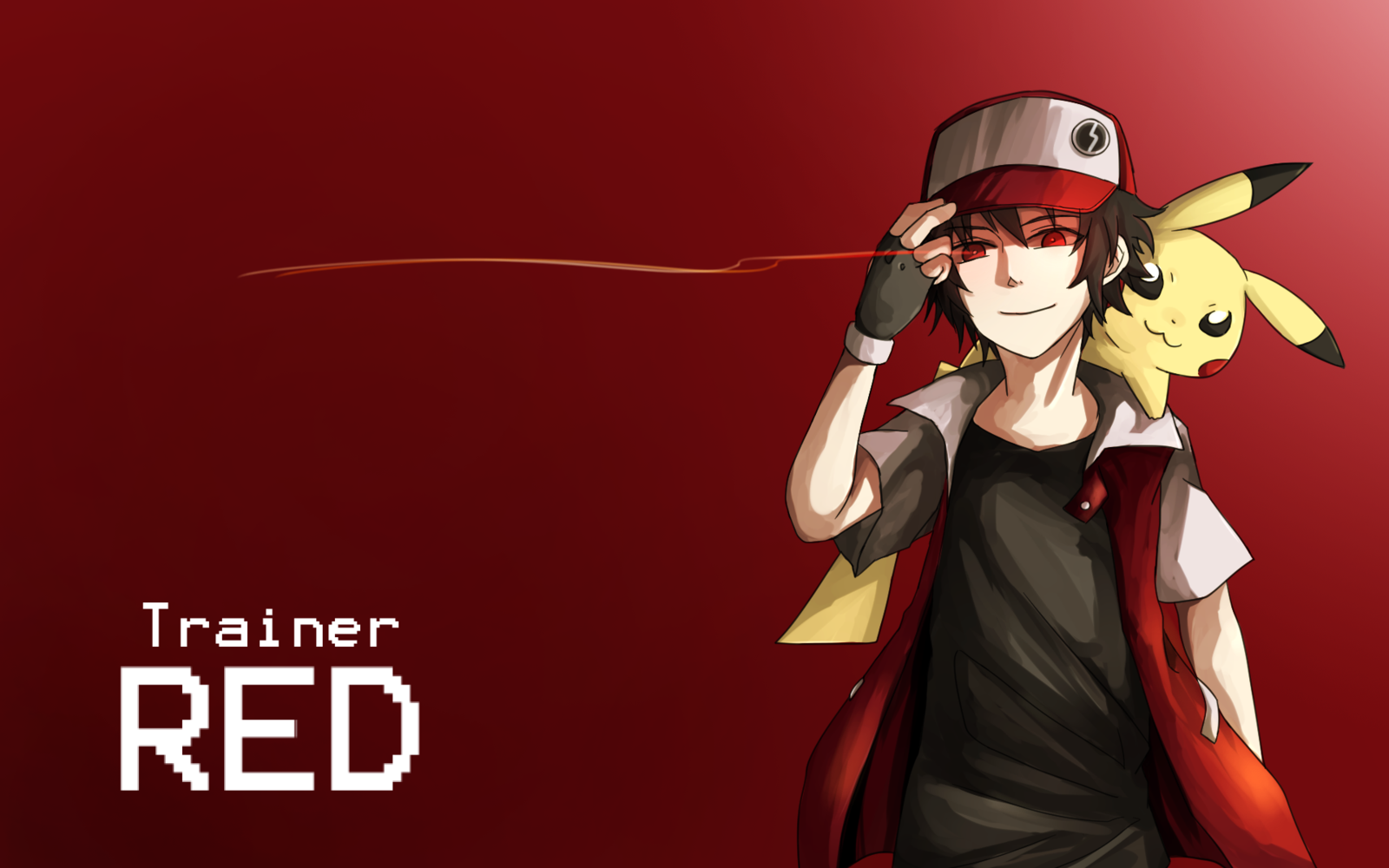 Pokemon Trainer Red wallpaper by McLu21 - Download on ZEDGE™
