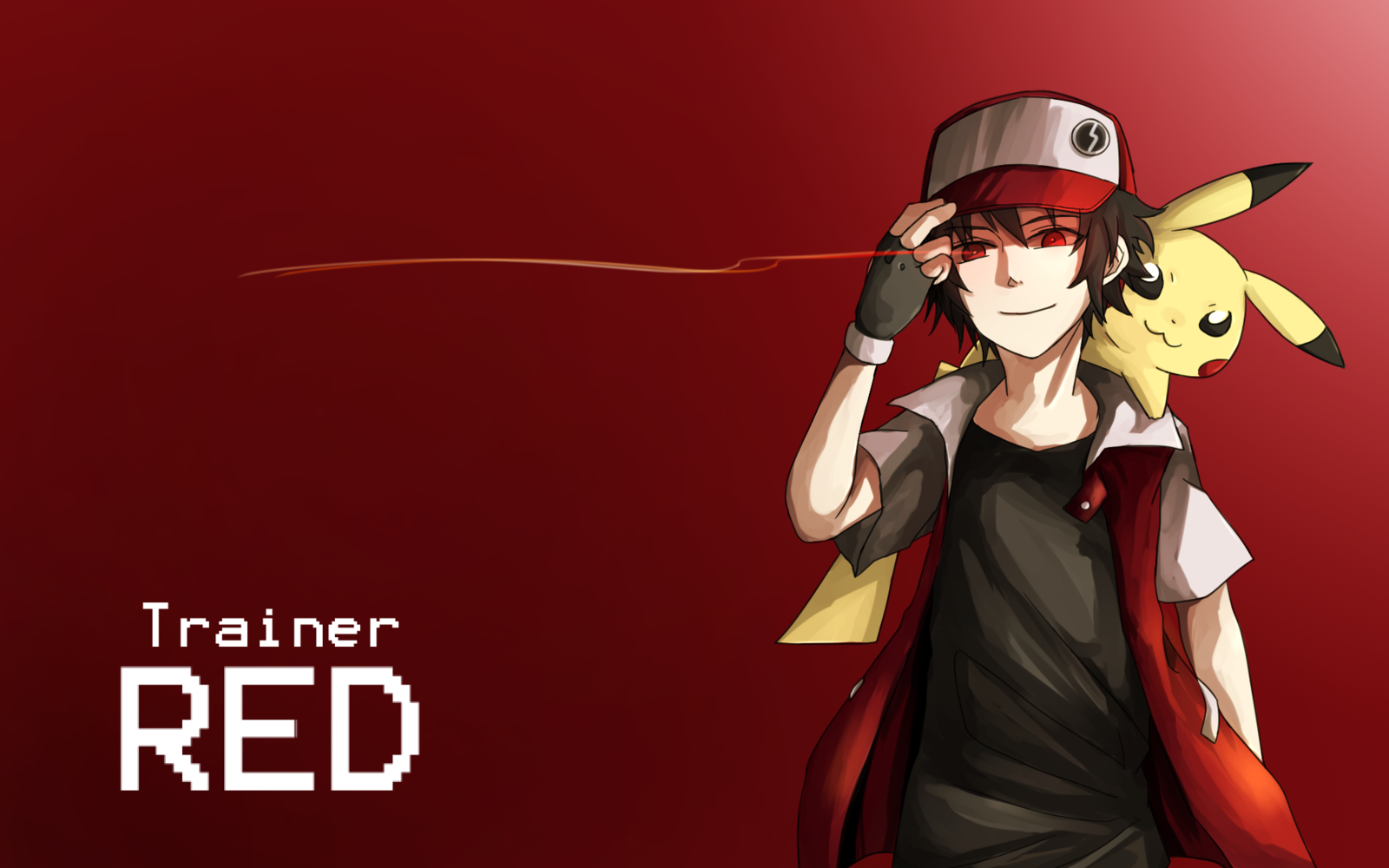 Red Pokemon Trainer Wallpapers - Wallpaper Cave