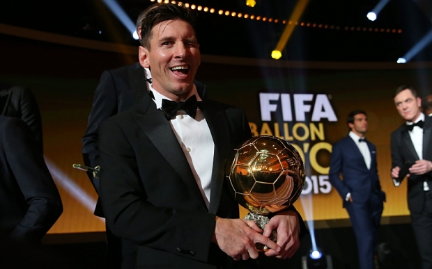 Lionel Messi Wins Ballon D Or For Record Fifth Time