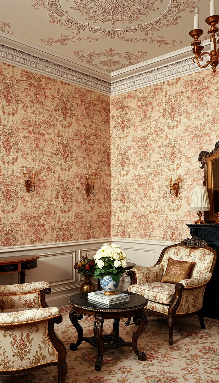 Antique Victorian Wallpaper