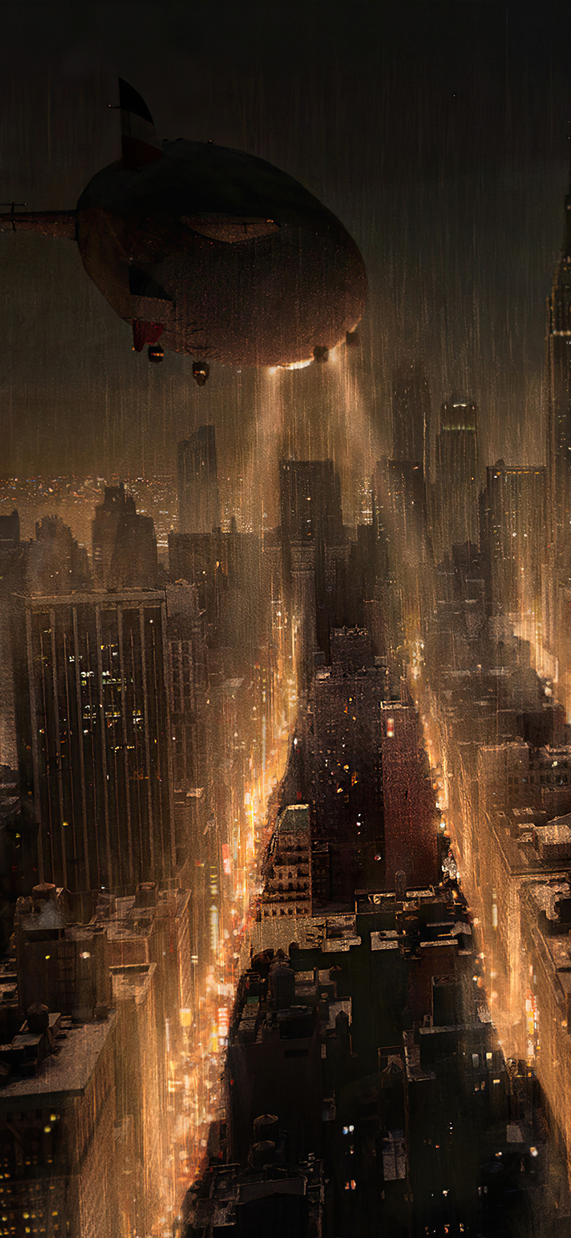 Gotham City Art iPhone Xs X HD 4k Wallpaper