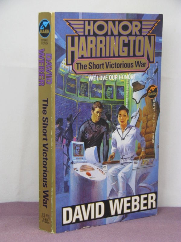 1st Signed Honor Harrington 3 The Short Victorious War By David