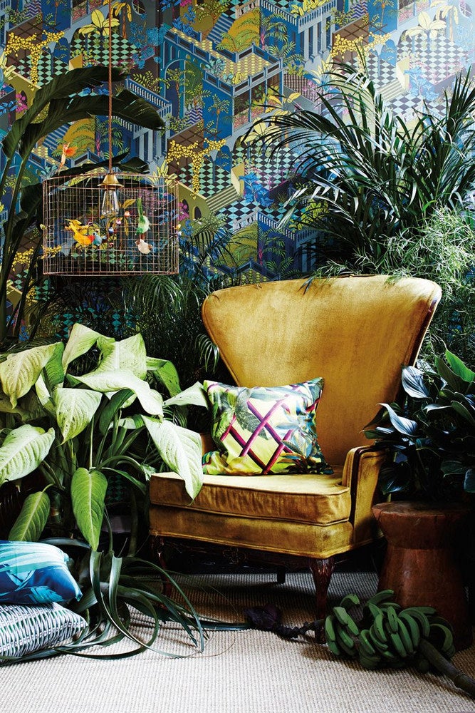 Jungle Print Wallpaper Ideas To Replace The Classic Palm