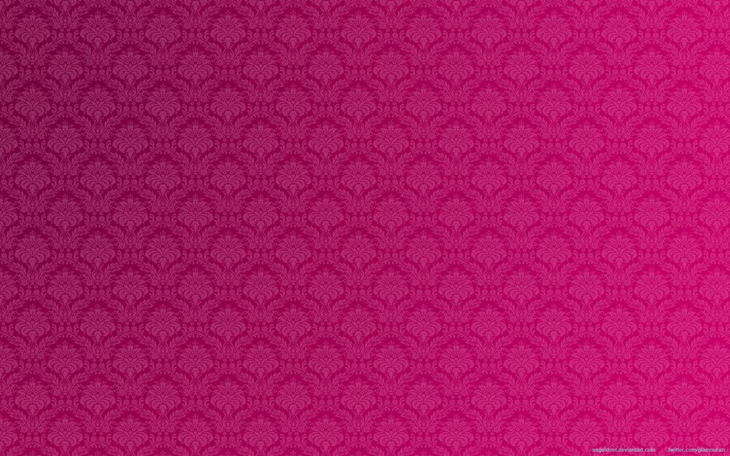 Pink Damask Wallpaper Widescreen HD