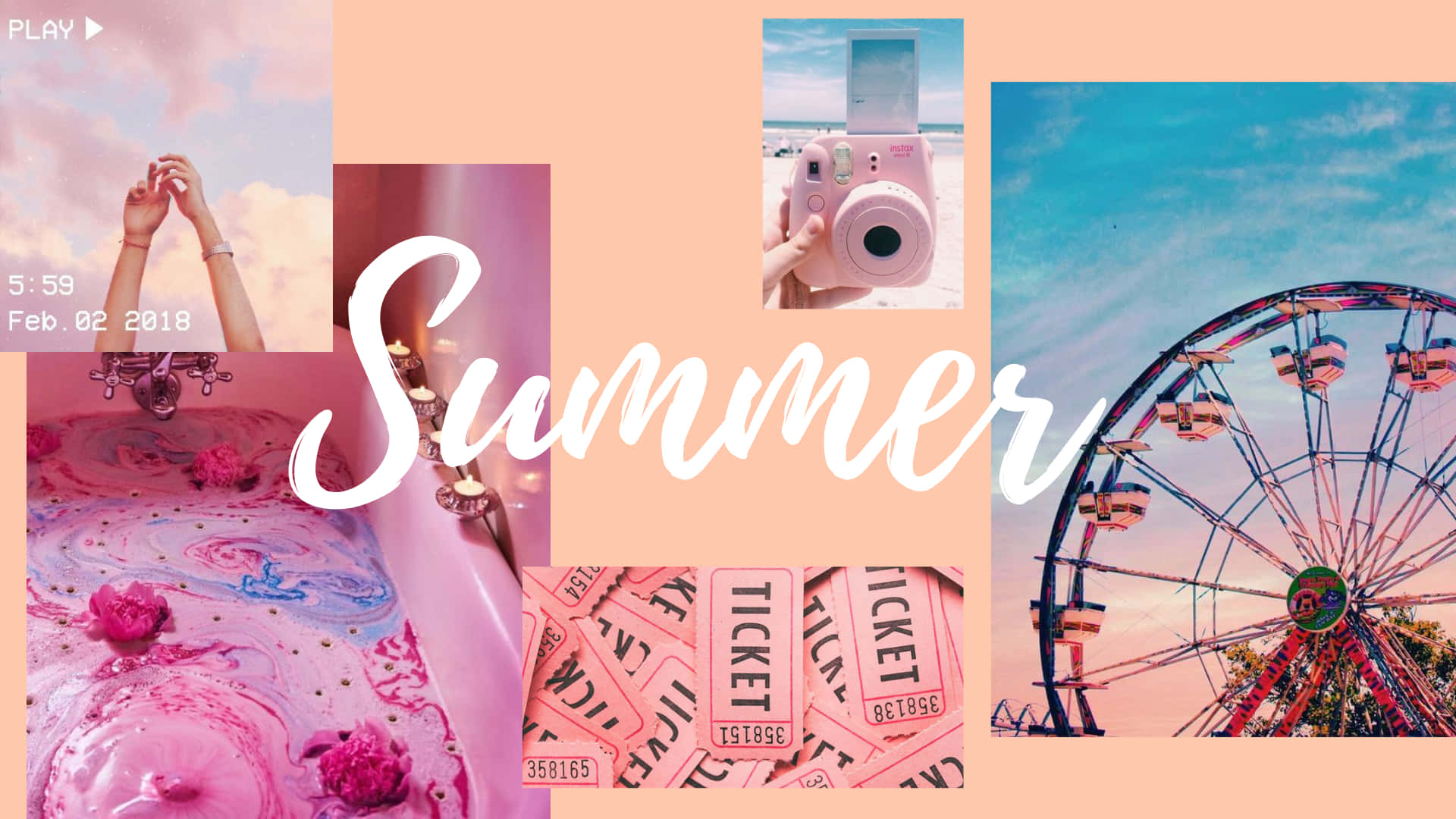 Summer Aesthetic Laptop Wallpaper