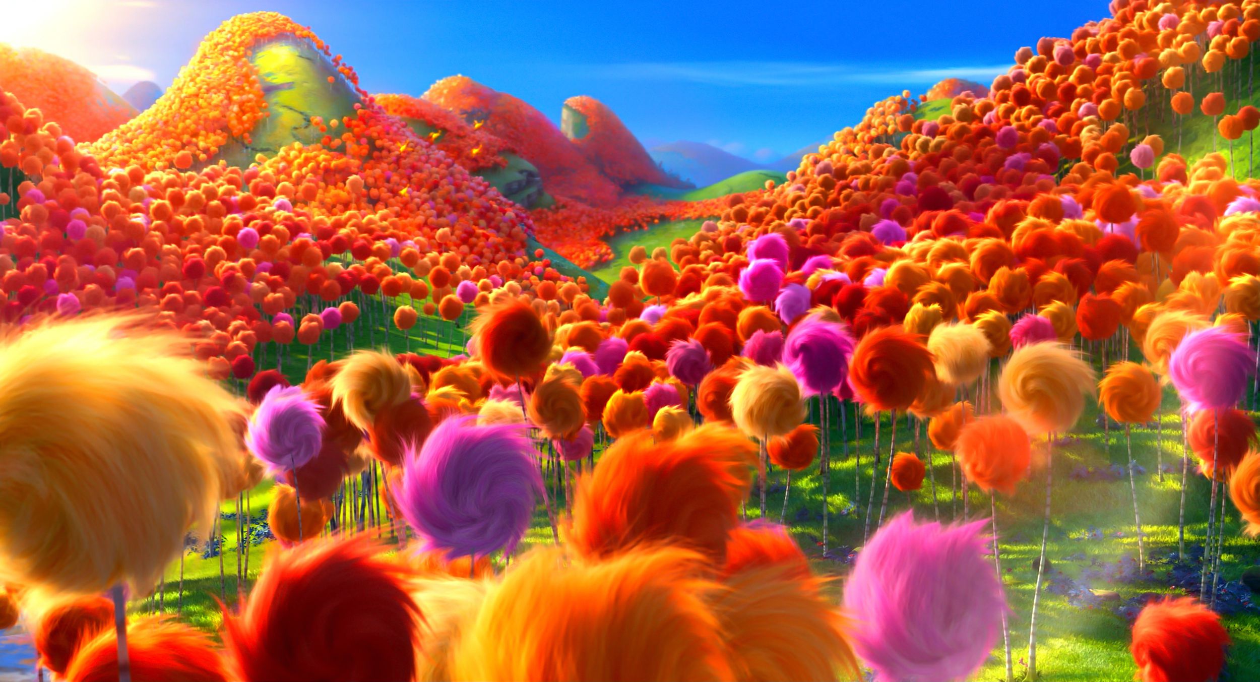 Cotton Field Picture Edit Background In Lorax Trees The