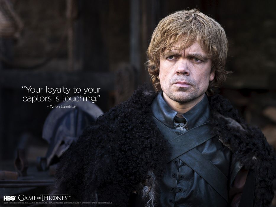 Quotes Game of Thrones TV series Tyrion Lannister Peter Dinklage