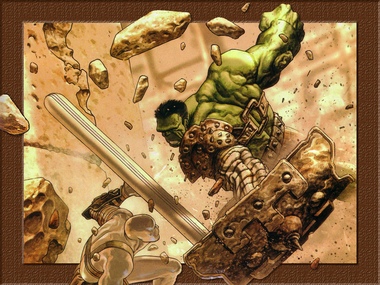 Plaa Hulk Ics Marvel Y Dc
