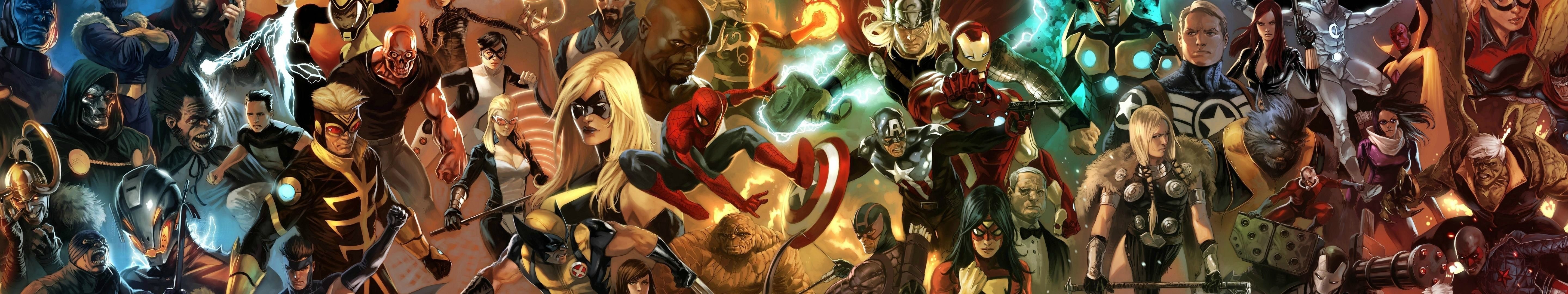 Hero Heroes Marvel Wallpaper