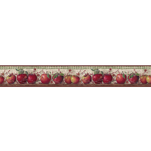 Homes And Garden Just Apples Border Paint Home Decor Walmart