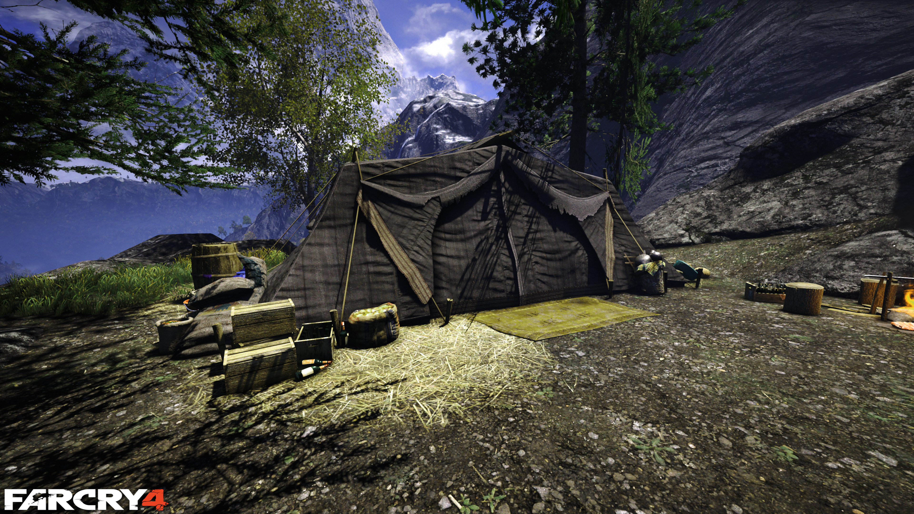 Puterspiel Far Cry Ultra HD Tent 4k Wallpaper