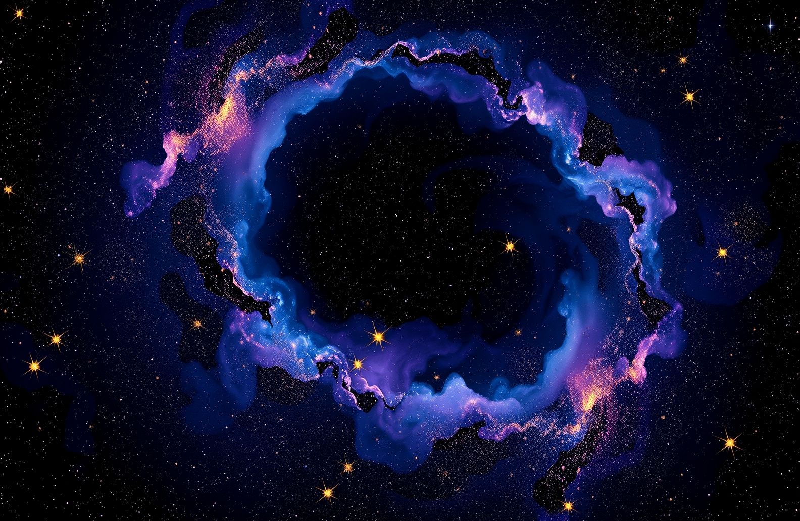 Black Galaxy Wallpaper