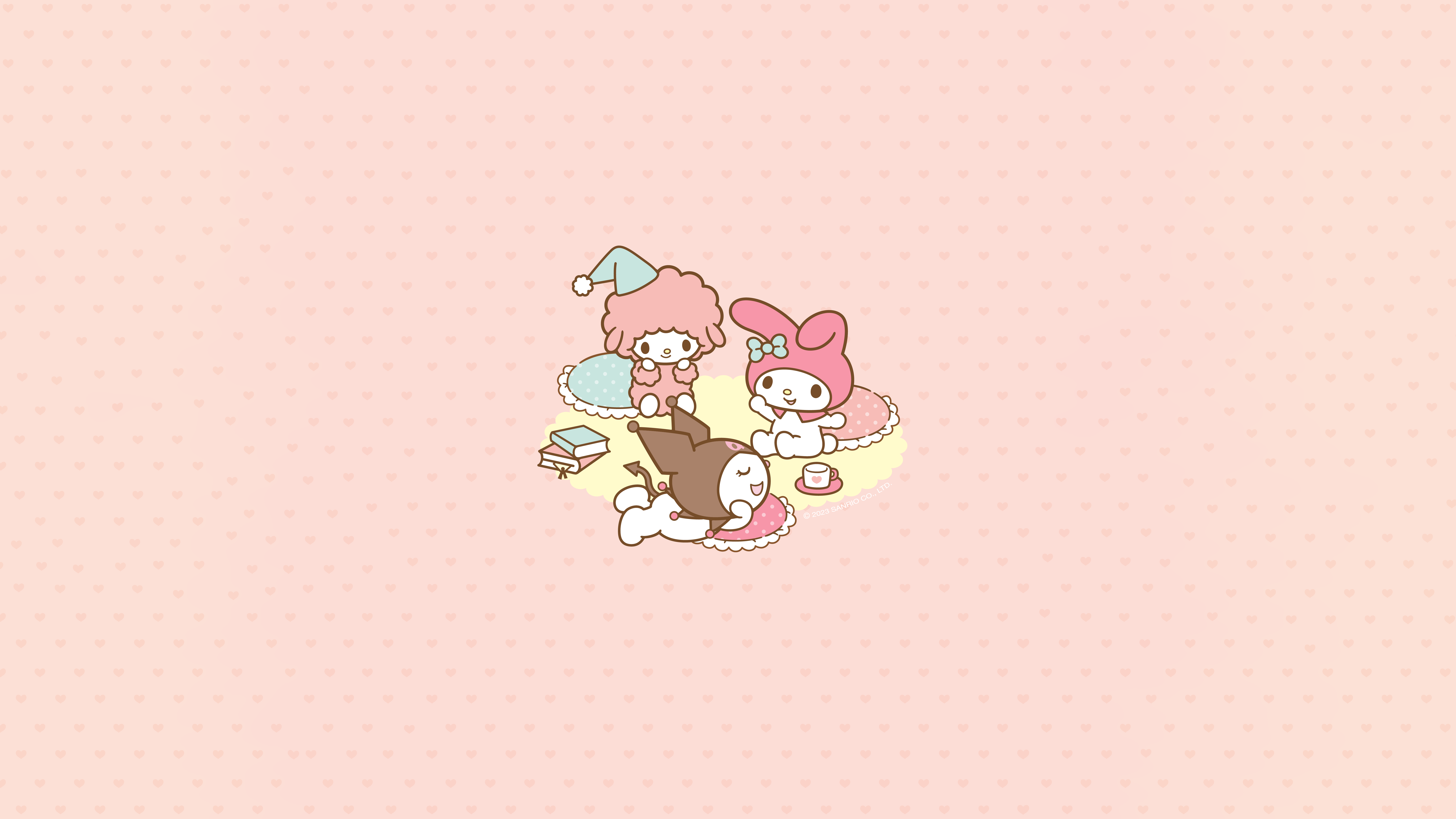My Melody And Kuromi HD Wallpaper Cute Sanrio Desktop Background