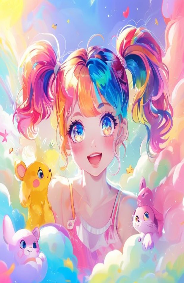Cute Anime Girl Wallpaper