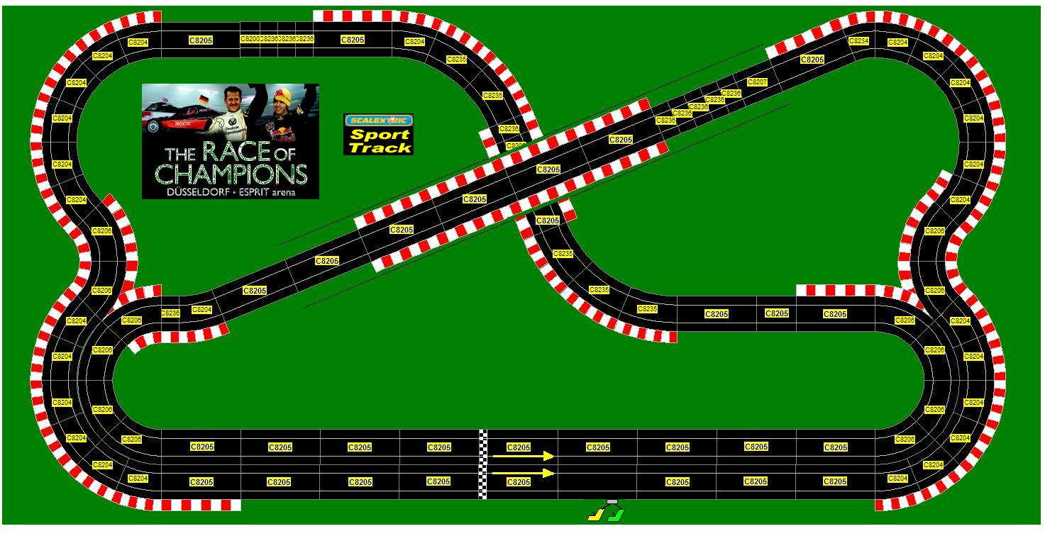 Track Layouts For Specific Purposes Slot Cars Car