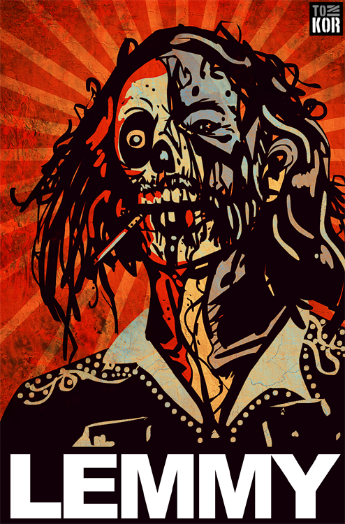 Lemmy Kilmister Wallpaper Zombie By