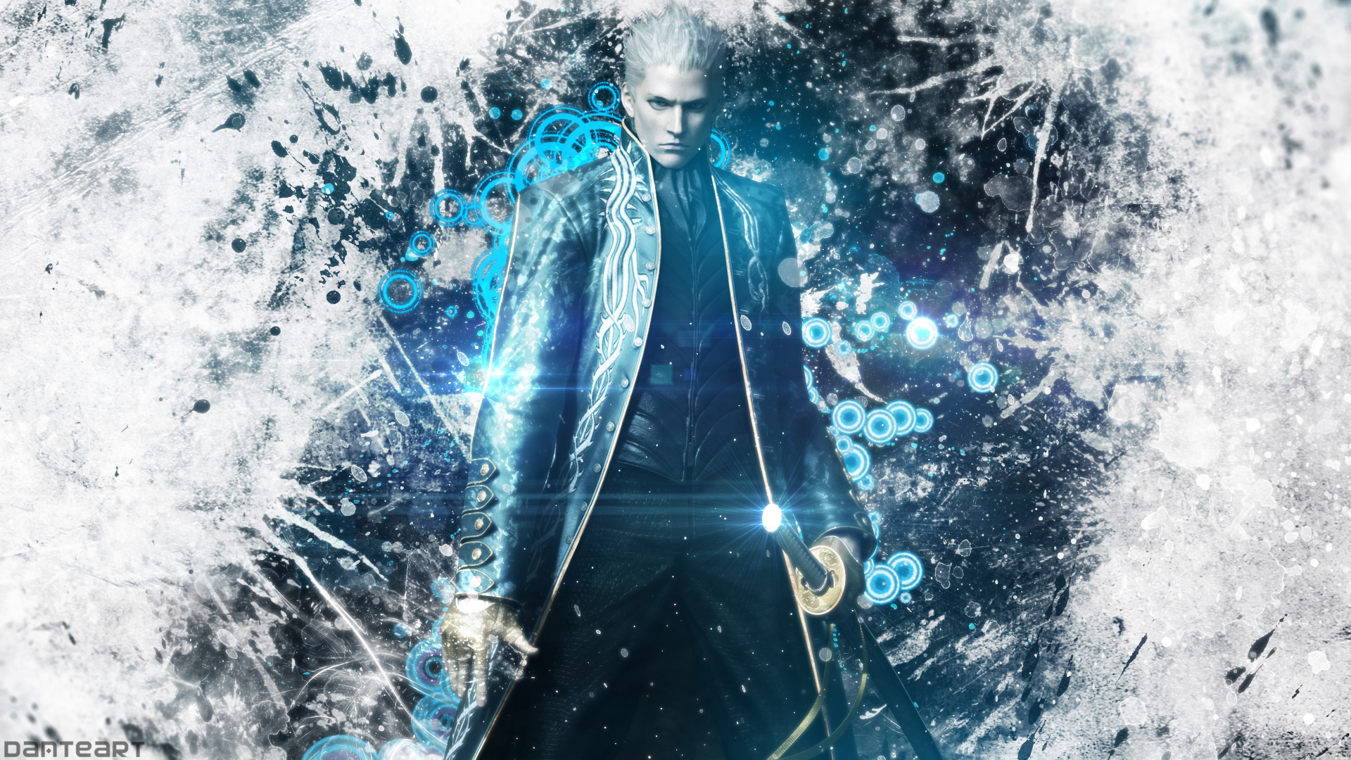 Devil May Cry 3 Vergil Wallpaper by DanteArtWallpapers on